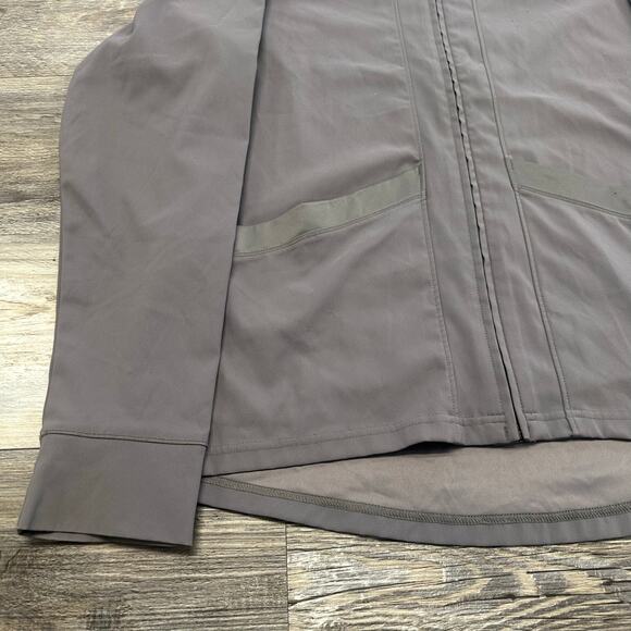 Under Armour Gray Mens L Full Zip Chicago Blackhawks Embroidered Jacket - Picture 9 of 9